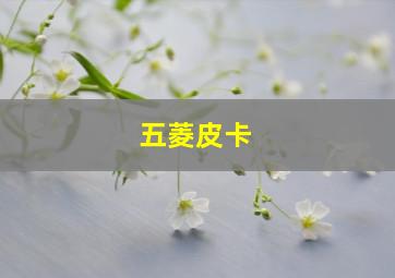 五菱皮卡