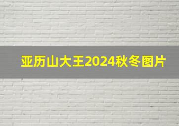 亚历山大王2024秋冬图片