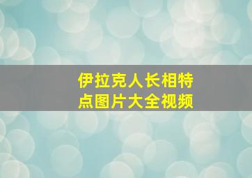 伊拉克人长相特点图片大全视频