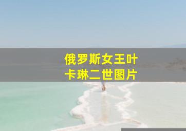 俄罗斯女王叶卡琳二世图片