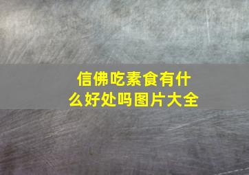 信佛吃素食有什么好处吗图片大全