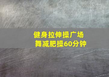 健身拉伸操广场舞减肥操60分钟