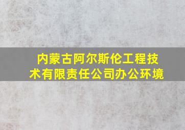 内蒙古阿尔斯伦工程技术有限责任公司办公环境