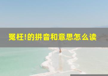 冤枉!的拼音和意思怎么读