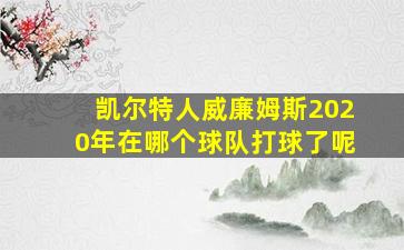 凯尔特人威廉姆斯2020年在哪个球队打球了呢