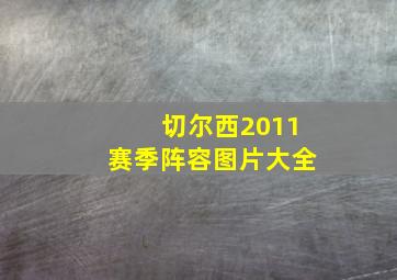 切尔西2011赛季阵容图片大全