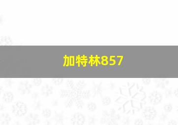 加特林857