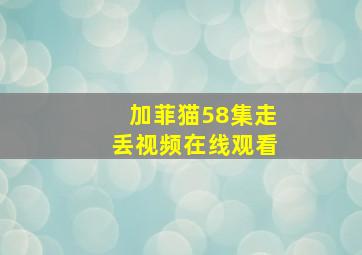 加菲猫58集走丢视频在线观看