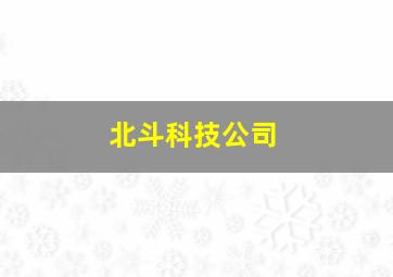 北斗科技公司