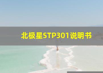 北极星STP301说明书