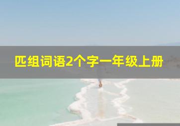 匹组词语2个字一年级上册