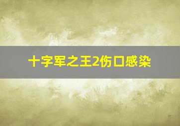 十字军之王2伤口感染