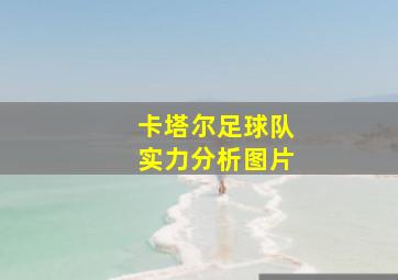 卡塔尔足球队实力分析图片