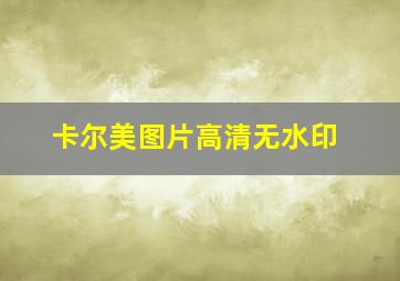 卡尔美图片高清无水印