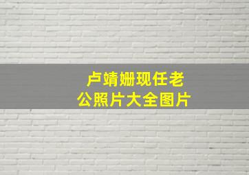 卢靖姗现任老公照片大全图片