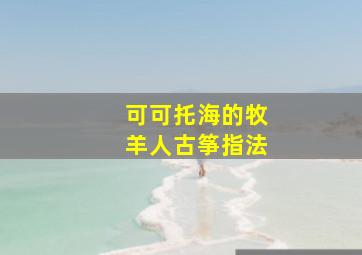 可可托海的牧羊人古筝指法