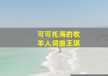 可可托海的牧羊人词曲王琪