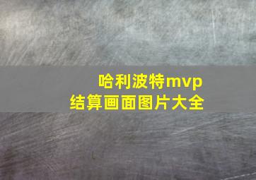 哈利波特mvp结算画面图片大全