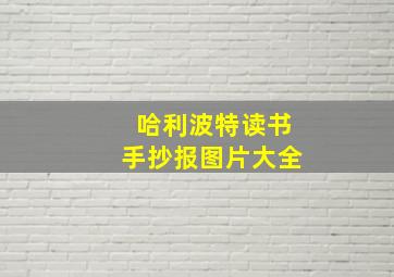 哈利波特读书手抄报图片大全