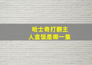 哈士奇打翻主人盒饭是哪一集