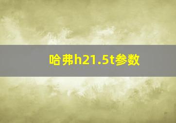 哈弗h21.5t参数