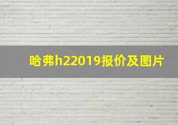 哈弗h22019报价及图片