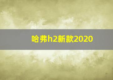 哈弗h2新款2020