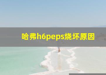 哈弗h6peps烧坏原因