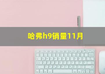 哈弗h9销量11月