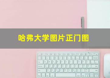 哈弗大学图片正门图