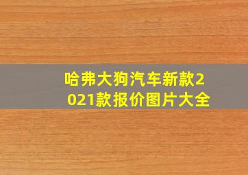 哈弗大狗汽车新款2021款报价图片大全