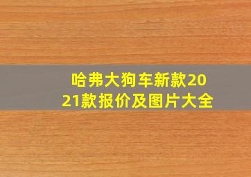 哈弗大狗车新款2021款报价及图片大全