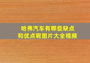 哈弗汽车有哪些缺点和优点呢图片大全视频