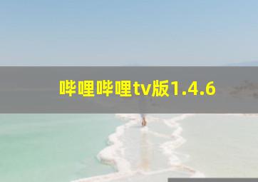 哔哩哔哩tv版1.4.6