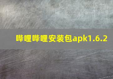 哔哩哔哩安装包apk1.6.2