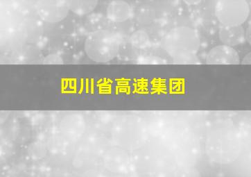 四川省高速集团