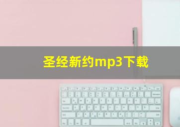 圣经新约mp3下载