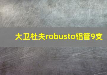 大卫杜夫robusto铝管9支