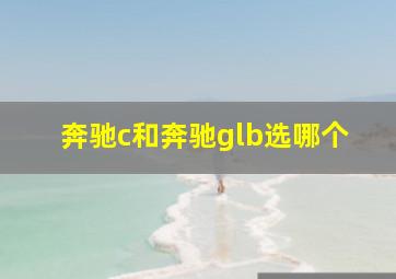 奔驰c和奔驰glb选哪个