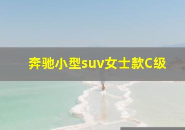 奔驰小型suv女士款C级