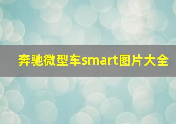 奔驰微型车smart图片大全