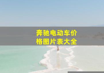 奔驰电动车价格图片表大全