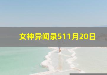 女神异闻录511月20日