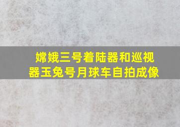 嫦娥三号着陆器和巡视器玉兔号月球车自拍成像