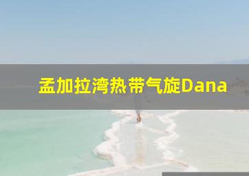 孟加拉湾热带气旋Dana