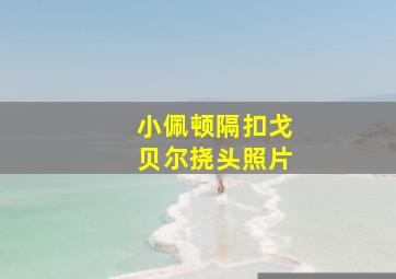 小佩顿隔扣戈贝尔挠头照片