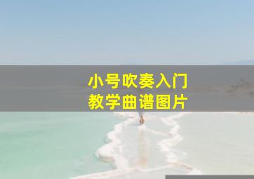 小号吹奏入门教学曲谱图片