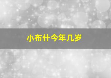 小布什今年几岁