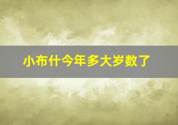 小布什今年多大岁数了