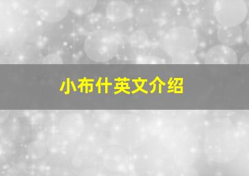 小布什英文介绍